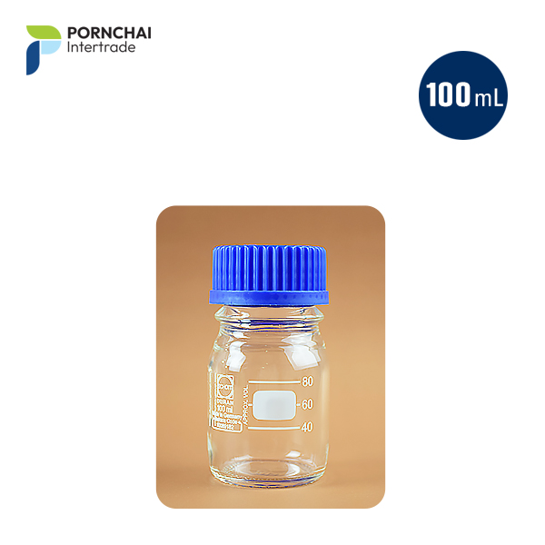 ขวดห้องปฏิบัติการฝาสีฟ้า DURAN®