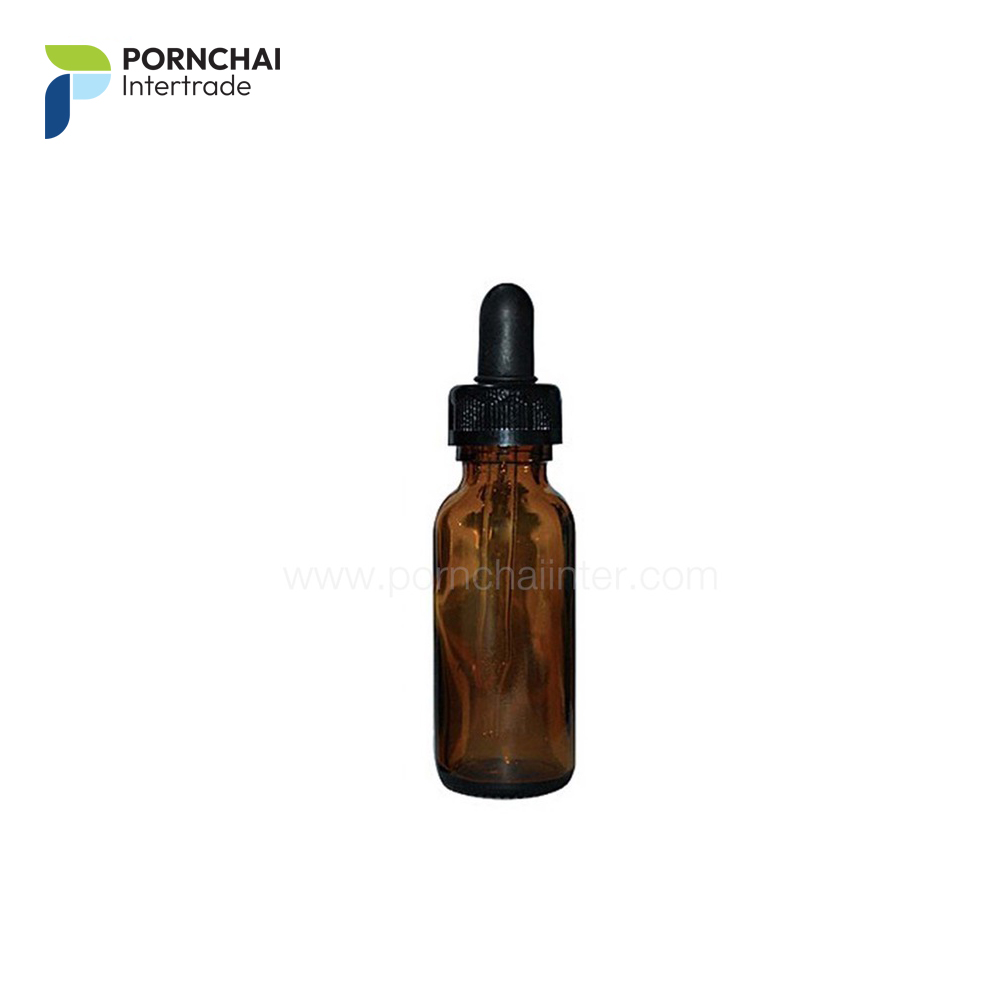 ขวดสีชา พร้อมหลอดหยด&nbsp;ขนาด 30&nbsp;มล.